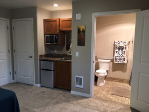 Greystone Bath Kitchenette senior living